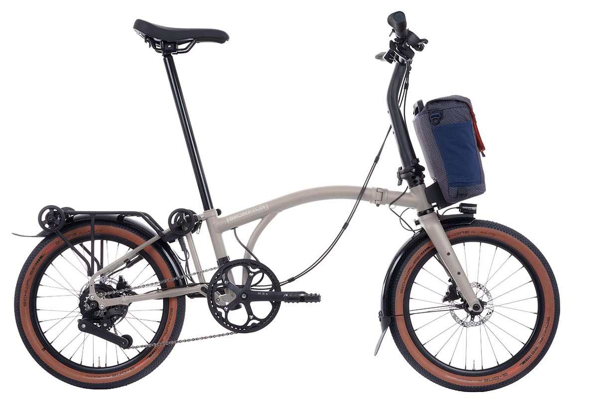 Brompton Electric G Line with Roller Frame - 4-Speed Folding Bike