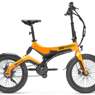 MiRiDER EX-DISPLAY 20 GB3 Ember Orange Folding Electric Bike - Cycles UK